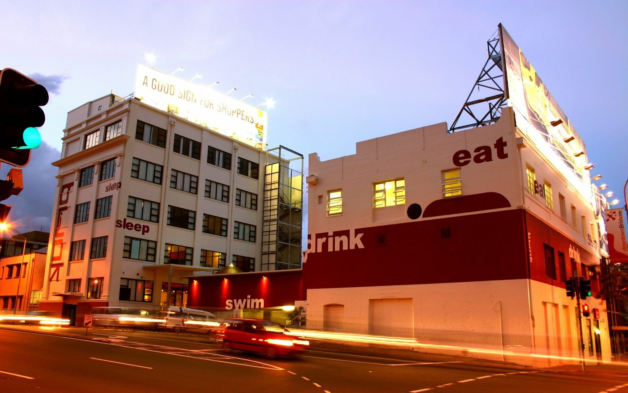 הוסטל Fortitude Valley Bunk Brisbane מראה חיצוני תמונה